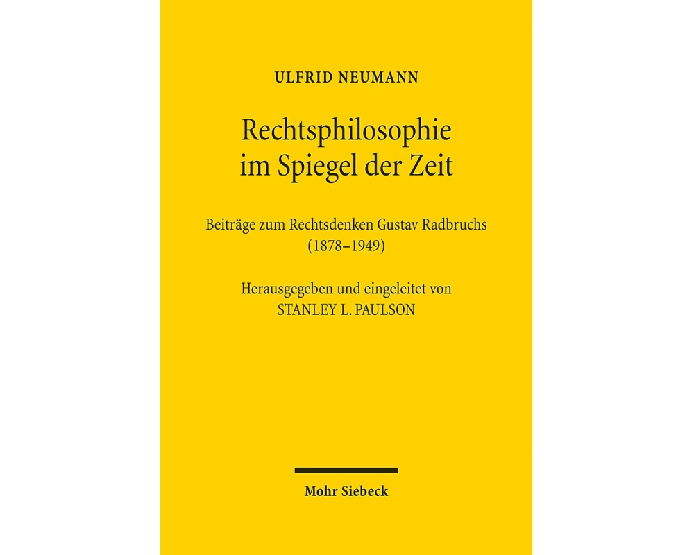 Rechtsphilosophie im Spiegel der Zeit