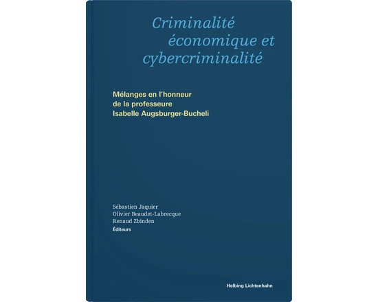 Criminalité économique et cybercriminalité