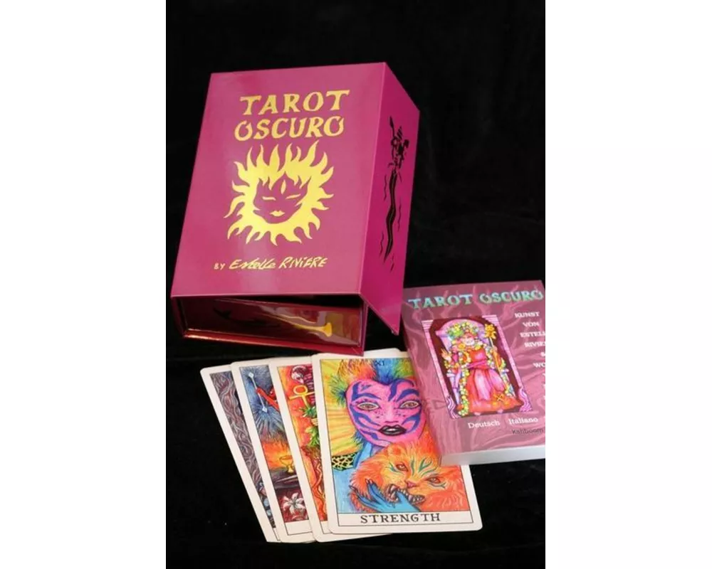Tarot Oscuro: German, Italian, Portugeuse Version