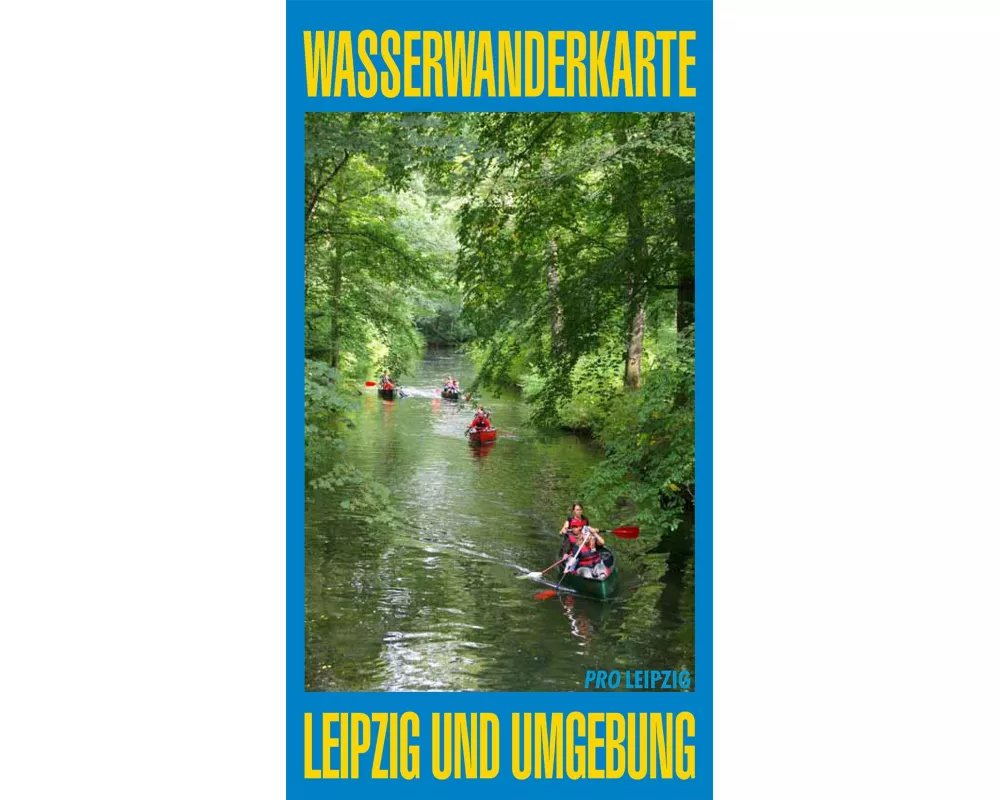 Wasserwanderkarte Leipzig und Umgebung