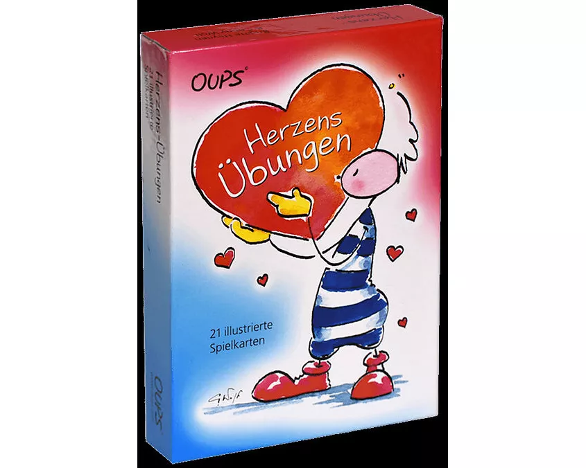 Oups-Karten Herzensübungen