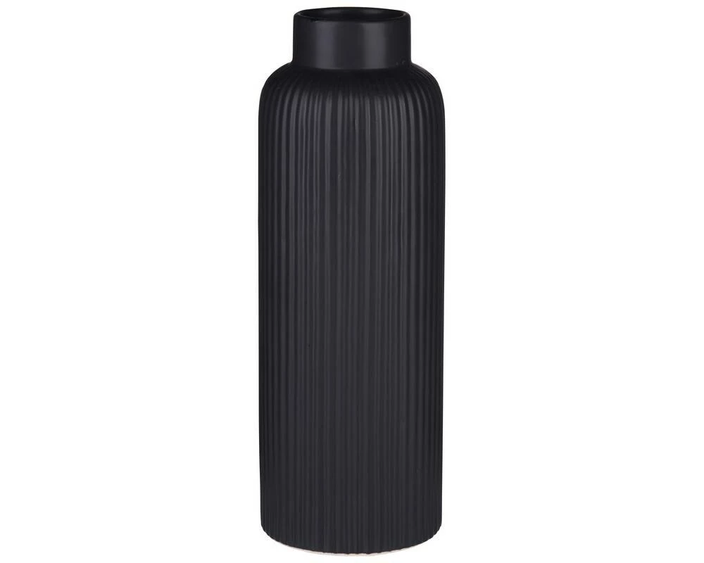 Arti Casa Vase Bottle 28.8 cm, Schwarz