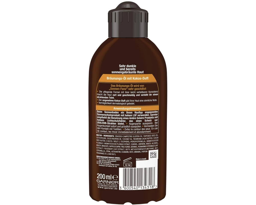 Garnier Ambre Solaire Selbstbräuner Ambre Solaire 200 ml