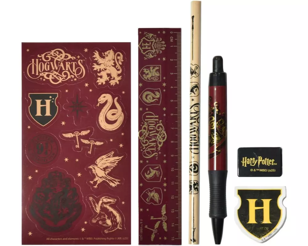 Thumbs Up! Harry Potter Schreibwaren Set 6-Teilig Magical Locations