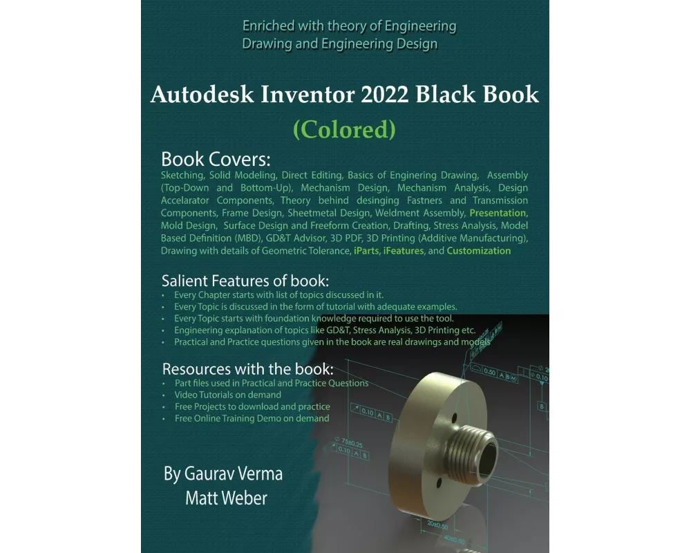 Autodesk Inventor 2022 Black Book (Colored)