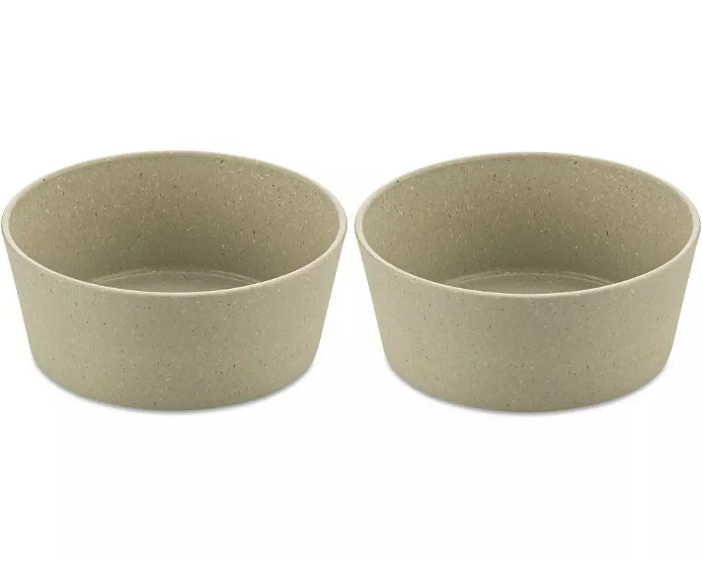 Koziol Schale Connect 15.5 cm, 2 Stück, Sand/Gelb