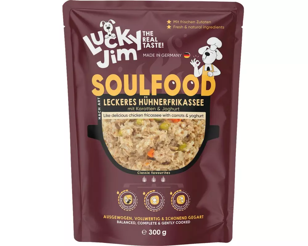 Lucky Jim Soulfood Hühnerfrikassee 300 g