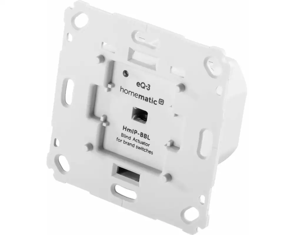 Homematic IP Smart Home Funk-Jalousieaktor für Markenschalter