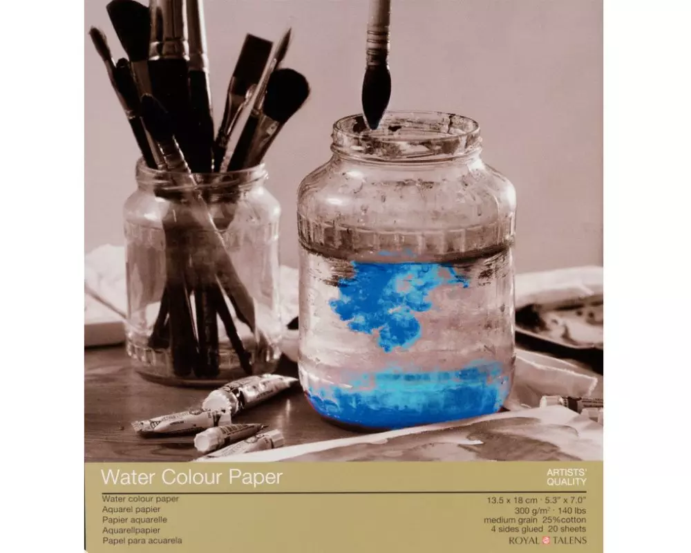 Rembrandt Aquarellblock 13.5 x 18 cm 13.5 x 18 cm