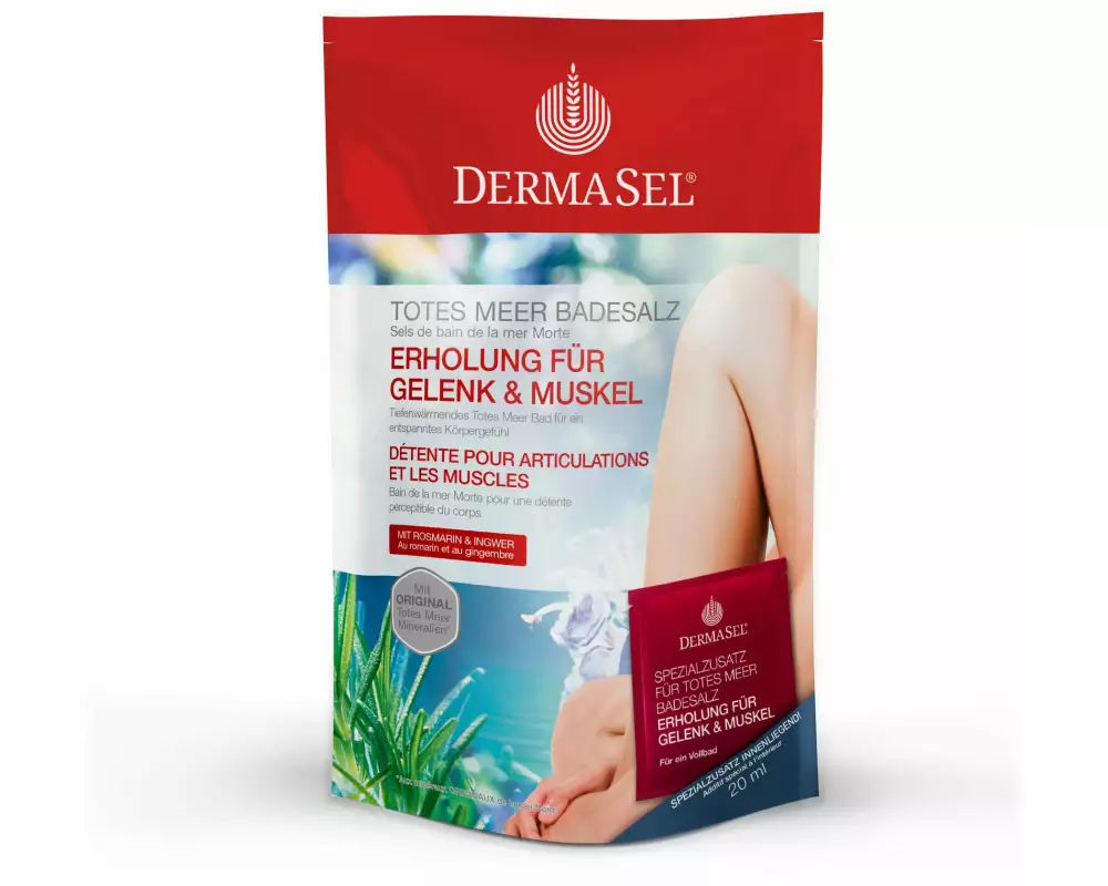 DermaSel Badesalz Erholung für Gelenk und Muskel 400 g
