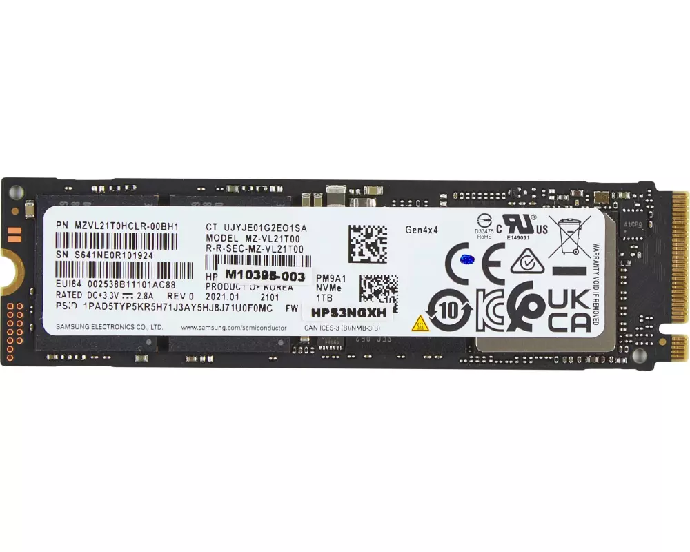 HP SSD 1 TB M.2 M.2 2280 NVMe 1000 GB