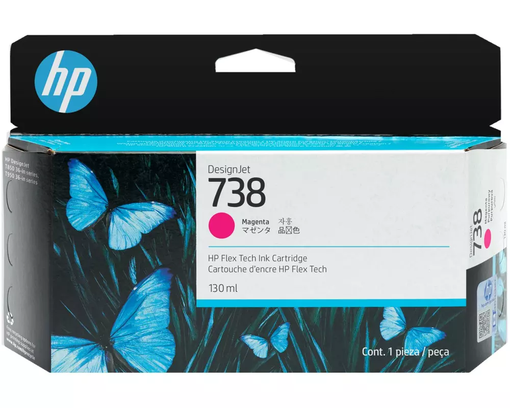 HP Tinte Nr. 738 (498N6A) Magenta