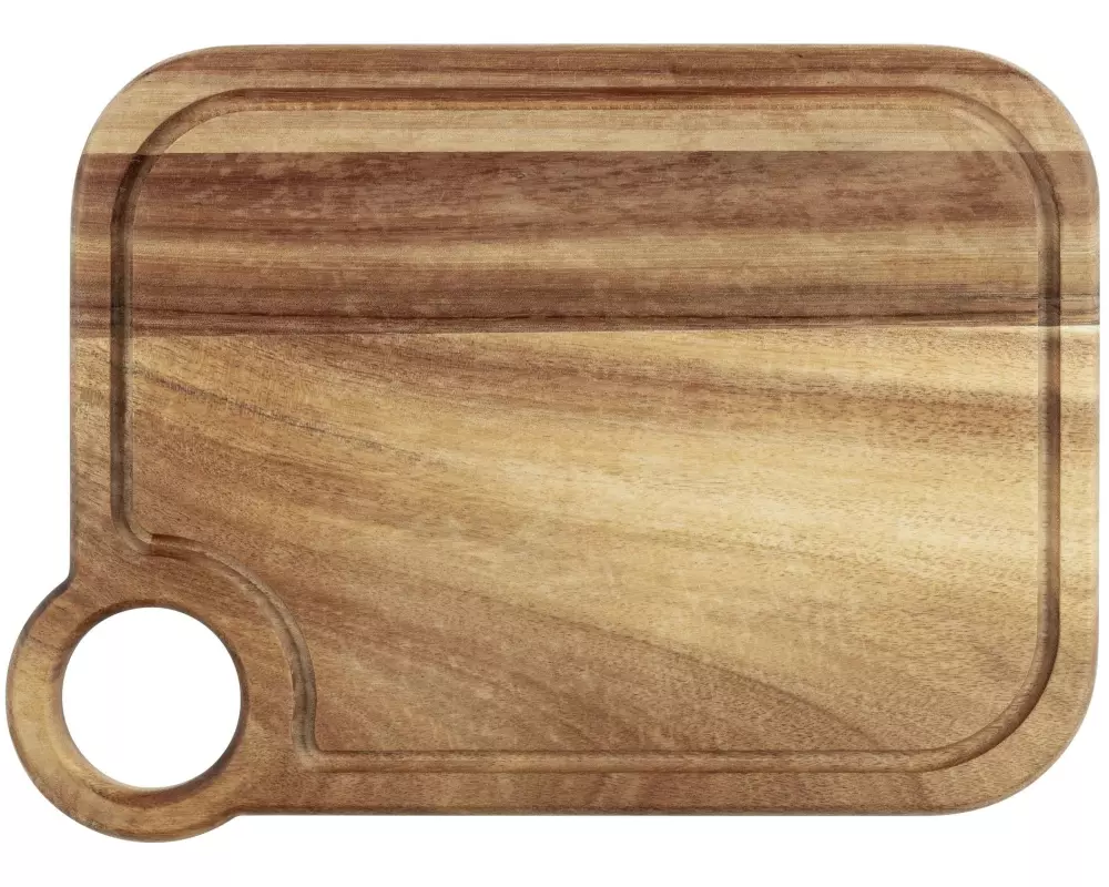 Wenko Schneidebrett Acun 22 cm x 30 cm, Braun