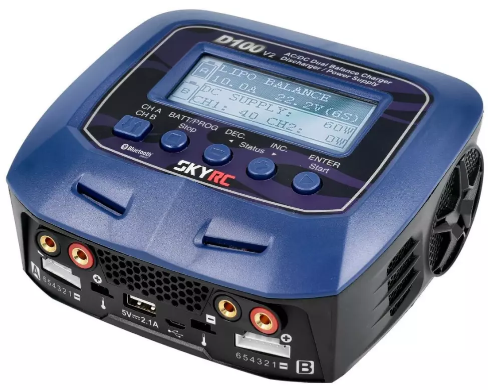 SKYRC Dual-Ladegerät D100 V2 AC/DC 6S