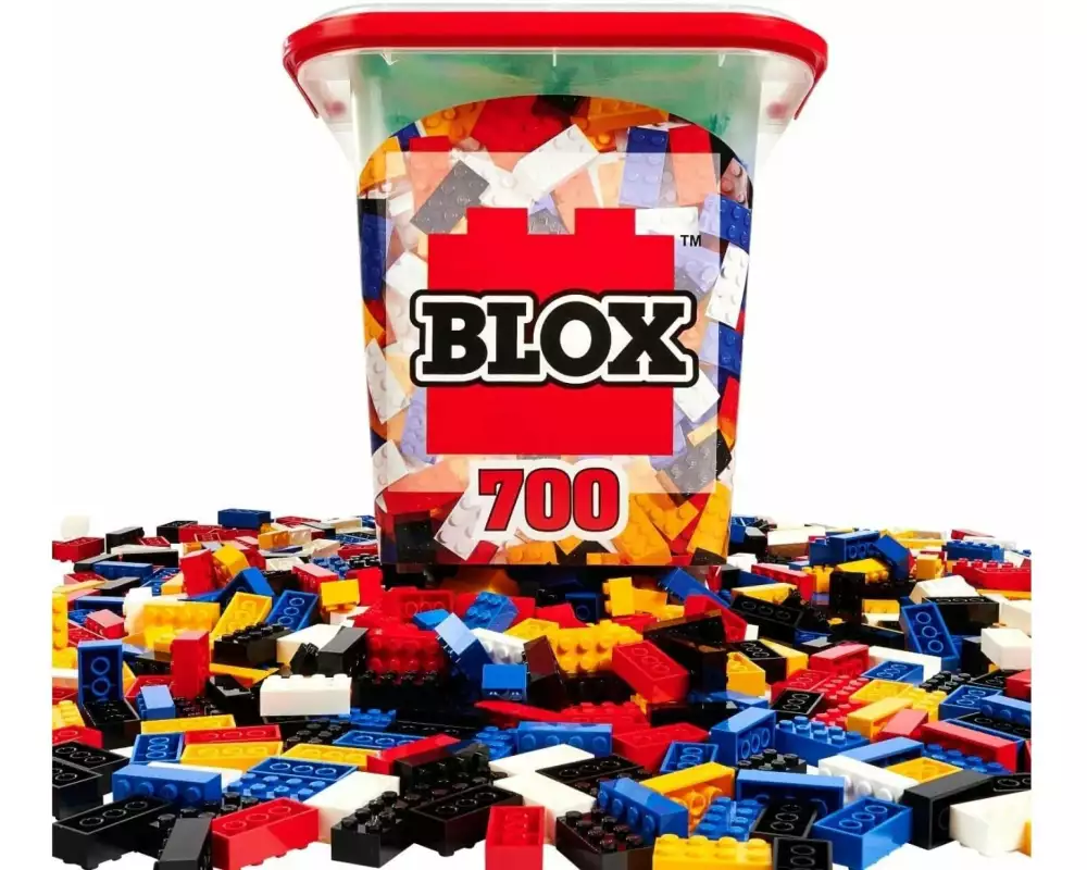 BLOX Bausteine 700 mehrfarbige 8er Steine