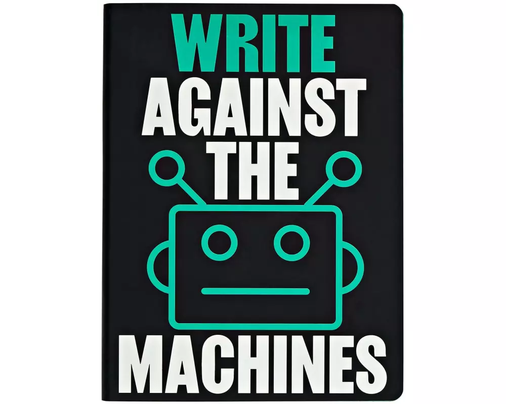 Nuuna Notizbuch GRAPHIC L TRUST NO ROBOTS