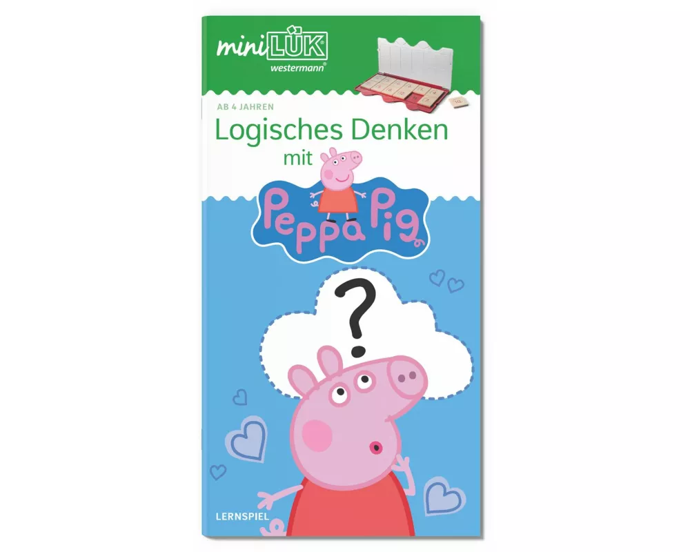 miniLÜK. Kindergarten/Vorschule Logisches Denken mit Peppa Pig
