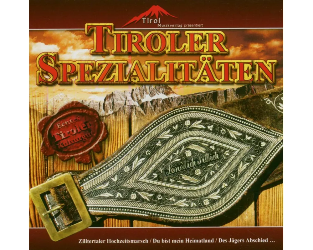 Tiroler Spezialitäten