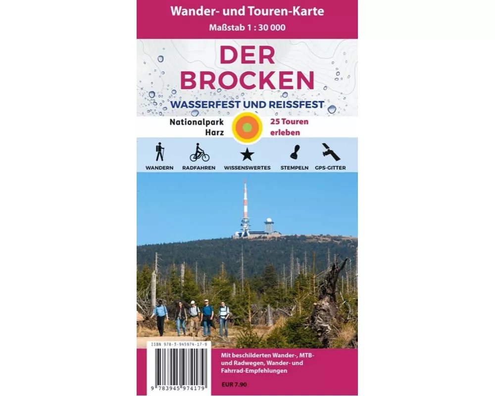 Der Brocken 1:30 000