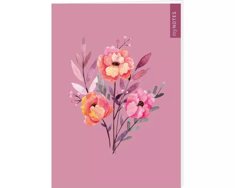myNOTES Papeterie: Notizheft Blumenträume