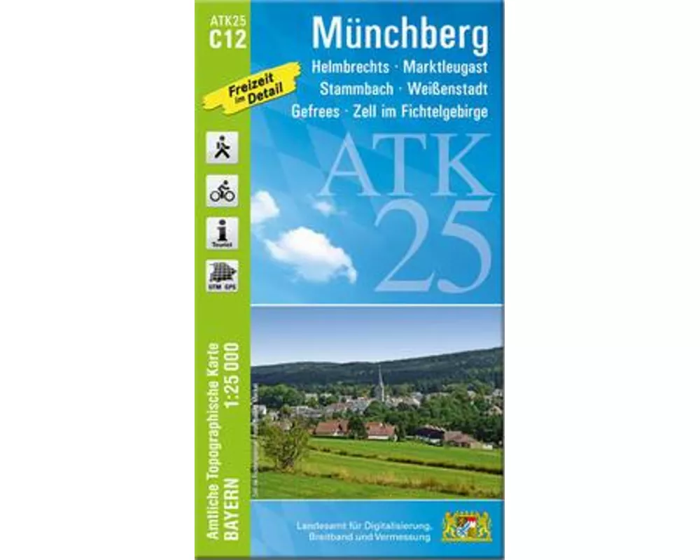 ATK25-C12 Mnchberg (Amtliche Topographische Karte 1:25000)