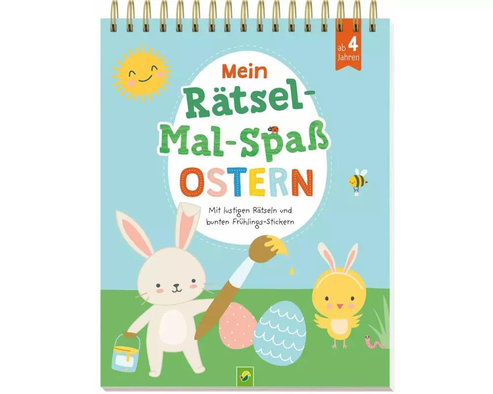 Mein Rätsel-Mal-Spaß Ostern | Für Kinder ab 4 Jahren