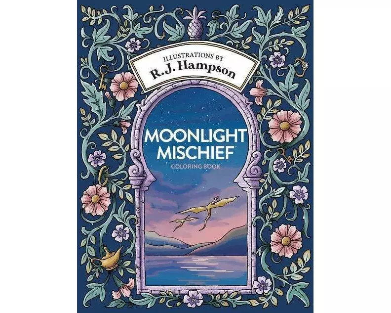 Moonlight Mischief Coloring Book
