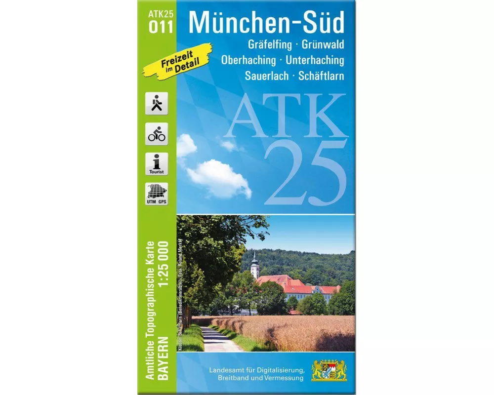 ATK25-O11 München-Süd (Amtliche Topographische Karte 1:25000)