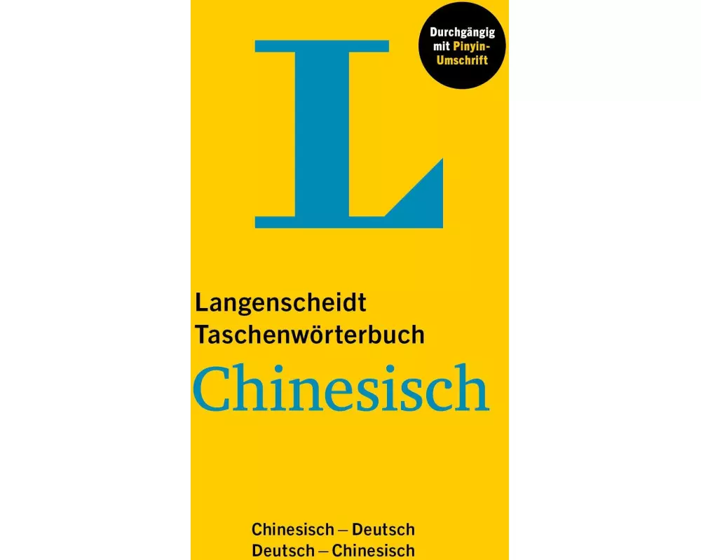 Langenscheidt Taschenwörterbuch Chinesisch