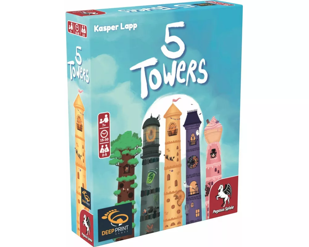 5 Towers (Deep Print Games) (English Edition)