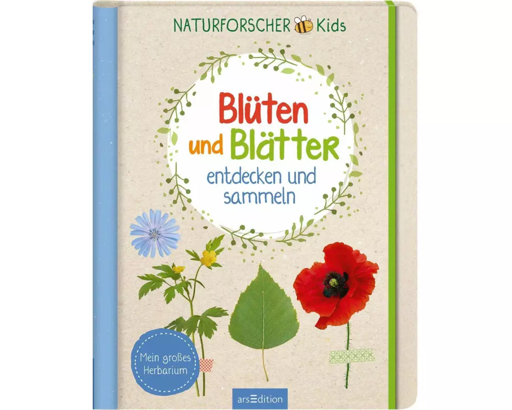 Naturforscher-Kids – Blüten und Blätter entdecken und sammeln