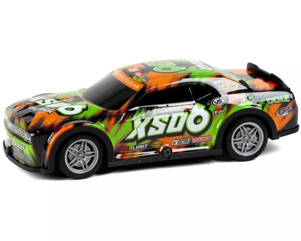 TEC-TOY Auto Roar SXO6 mit Licht, Grün/Orange, 1:22