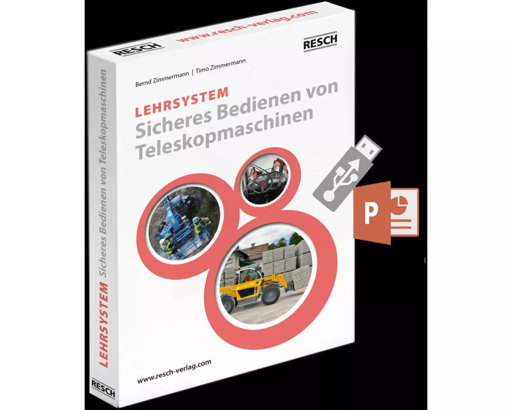 Lehrsystem "Sicheres Bedienen von Teleskopmaschinen"