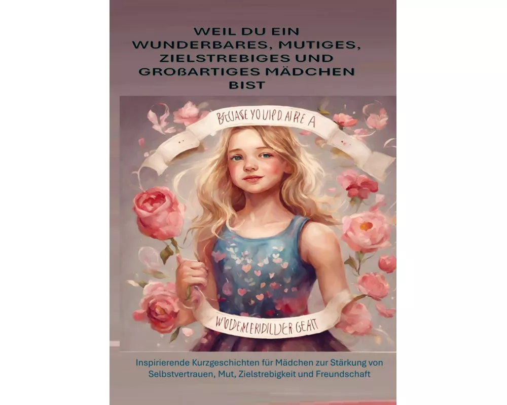 WEIL DU EIN WUNDERBARES, MUTIGES, ZIELSTREBIGES UND GROßARTIGES MÄDCHEN BIST(Geschenk für Mädchen)