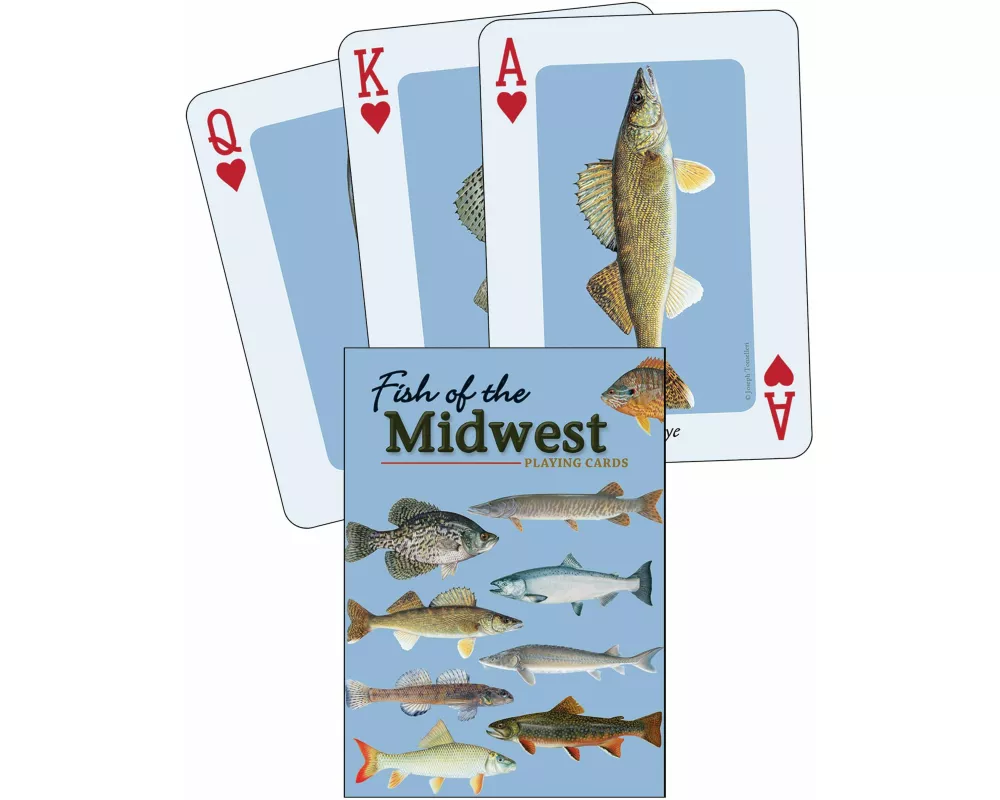 Fish of the Midwest Playing Cards