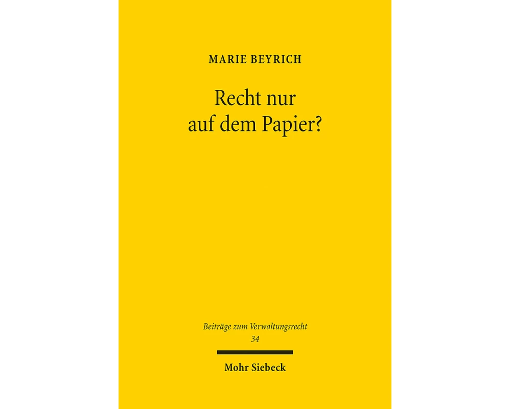 Recht nur auf dem Papier?