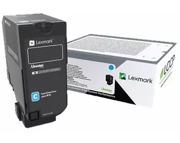 LEXMARK Toner cyan 12KCS725