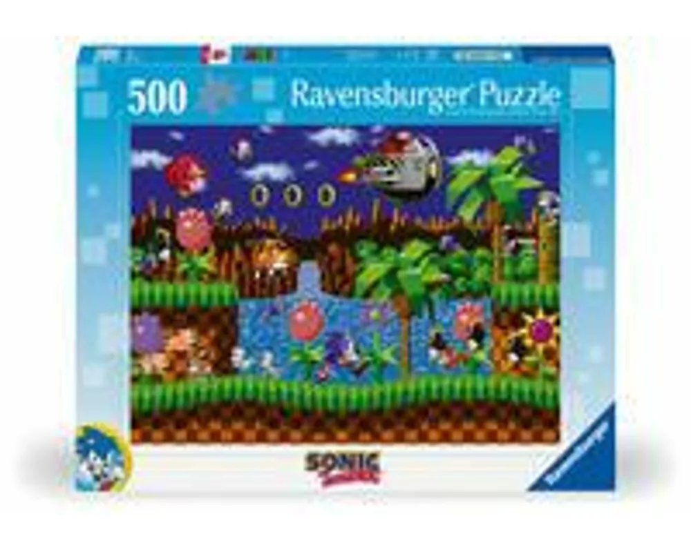 Erwachsenenpuzzle 500 Teile - Sonic the Hedgehog - Classic Sonic