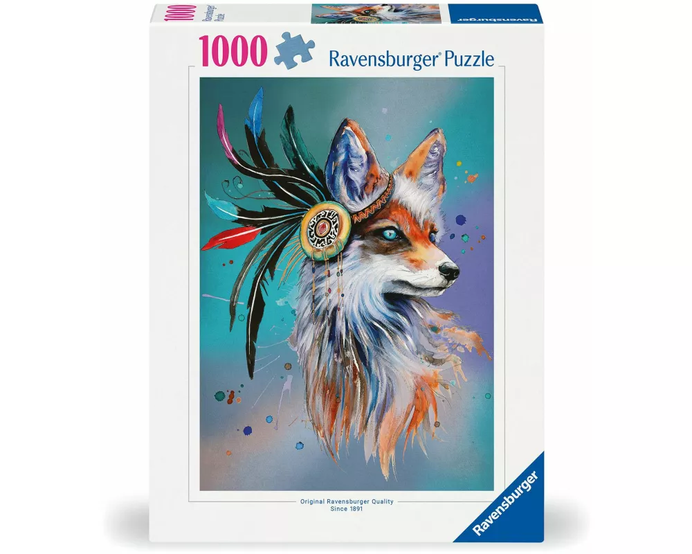 Erwachsenenpuzzle 1000 Teile - Boho Fuchs