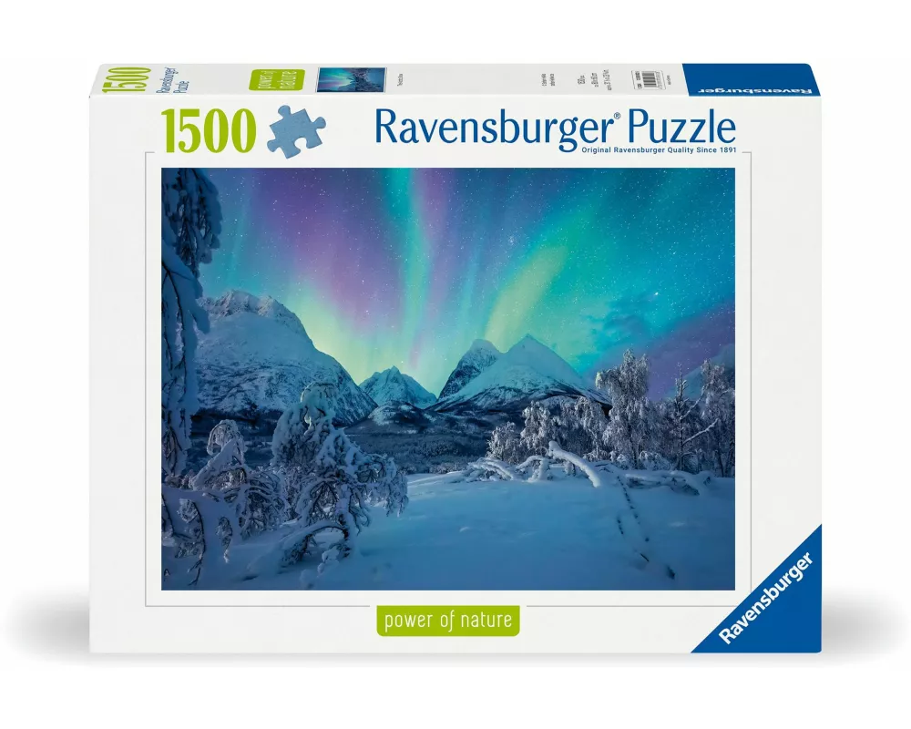 Erwachsenenpuzzle Power of Nature 1500 Teile - Wenn die Nordlichter tanzen