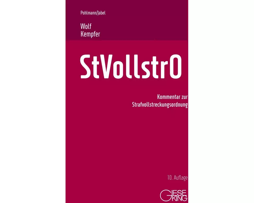 Strafvollstreckungsordnung
