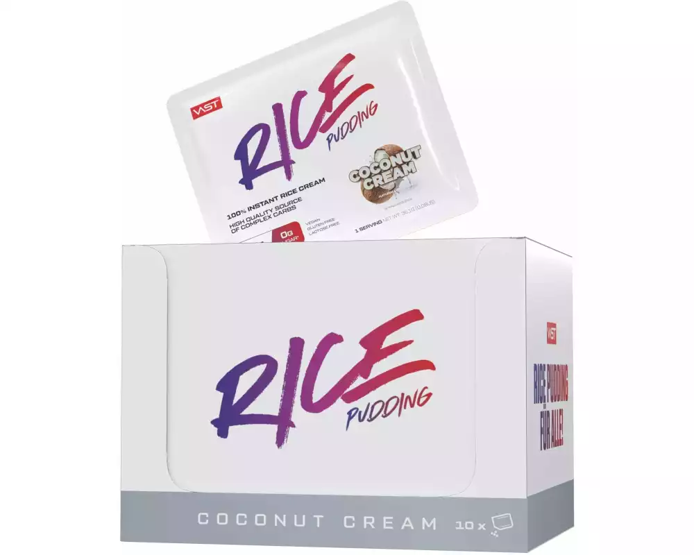 VAST Instant Rice Pudding Box 10x 36.1g Coconut Cream