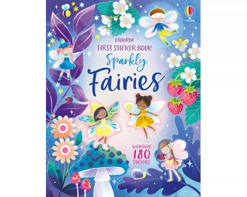 First Sticker Book Sparkly Fairies