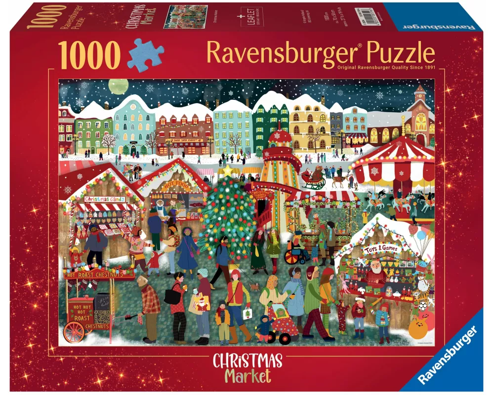 Erwachsenenpuzzle 1000 Teile - Christmas Market