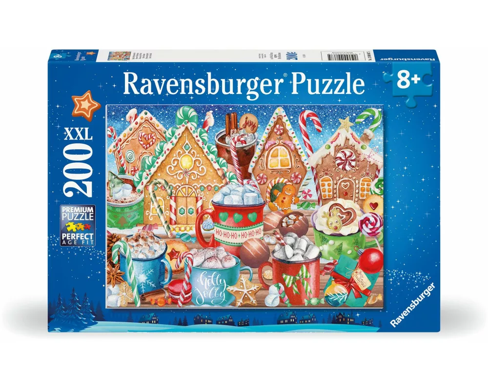 Kinderpuzzle 200 XXL Teile - Süße Weihnachten