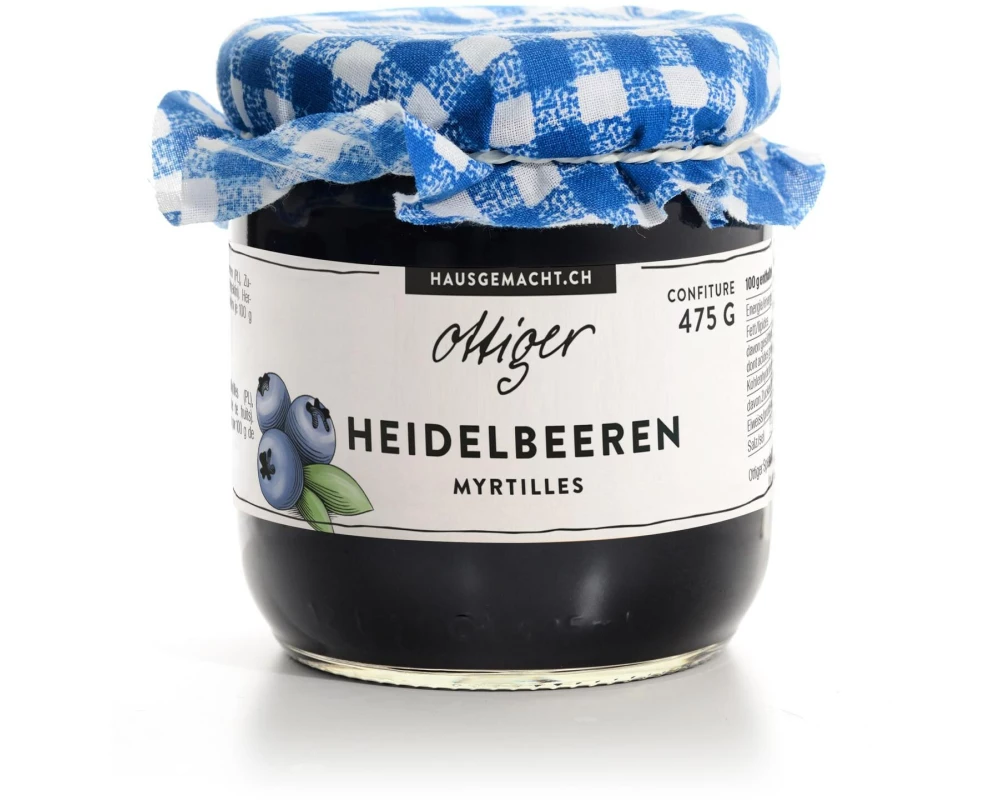 Ottiger Heidelbeer Konfitüre 475 g
