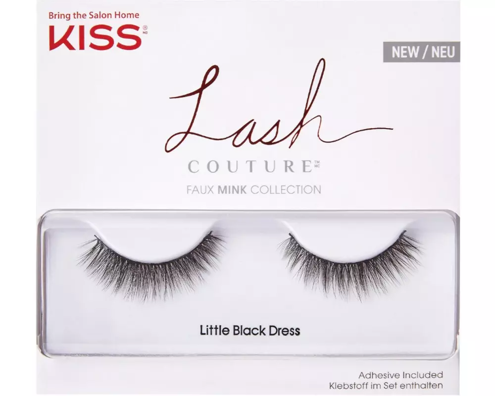 Kiss Lash Couture Faux Mink Collection Little Black Dress