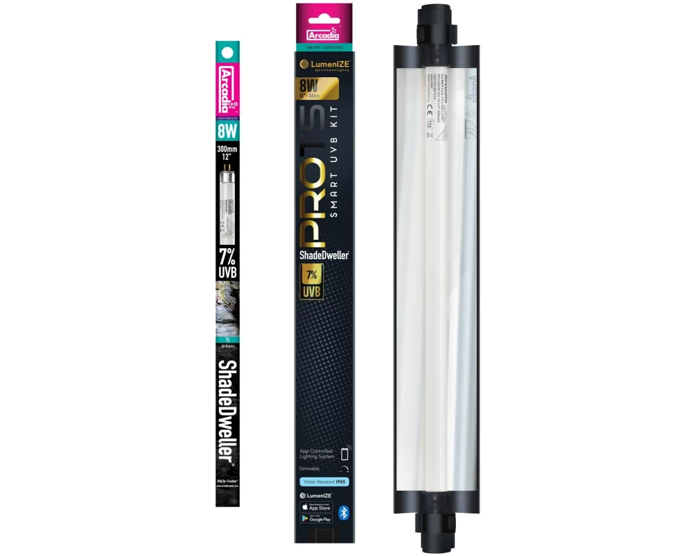 Arcadia Terrarienlampe Lumenize Pro T5 ShadeDweller 7% UVB, 8 W
