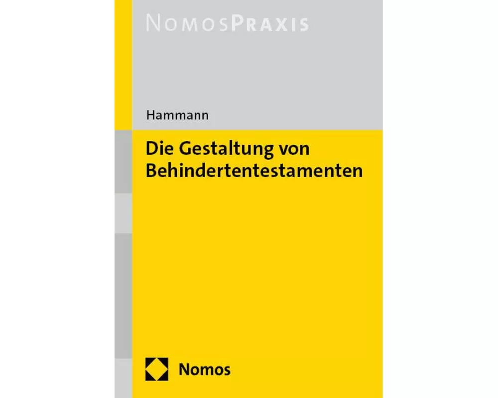Die Gestaltung von Behindertentestamenten