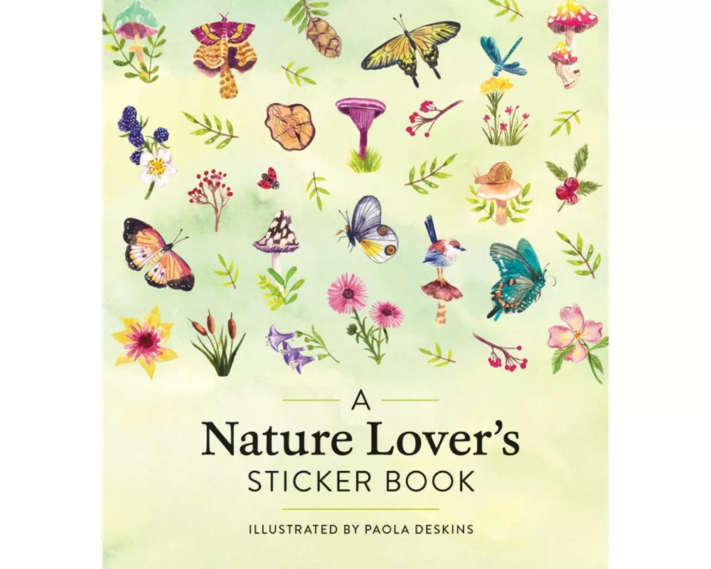 A Nature Lover's Sticker Book